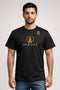 Premium Karm Hi Pooja Hai Black Graphic T-Shirt for Men