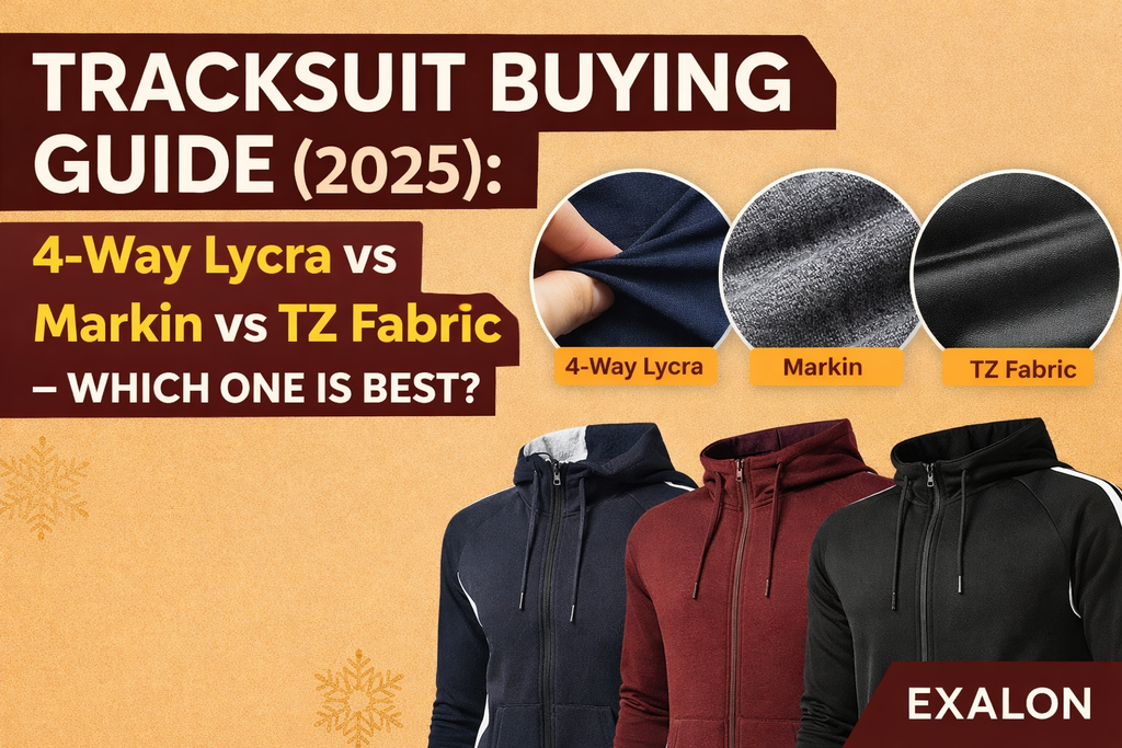 Best Tracksuit Fabric in 2025: 4-Way Lycra vs Markin vs TZ
