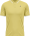 Men’s Lemon Yellow Polo T-Shirt with Subtle Tipping Detail