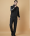 Exalon Velocity Pro Black Athleisure Tracksuit for Men |Sports Wear Set