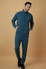 Exalon Men’s Airforce Blue Premium Markin Fabric Tracksuit