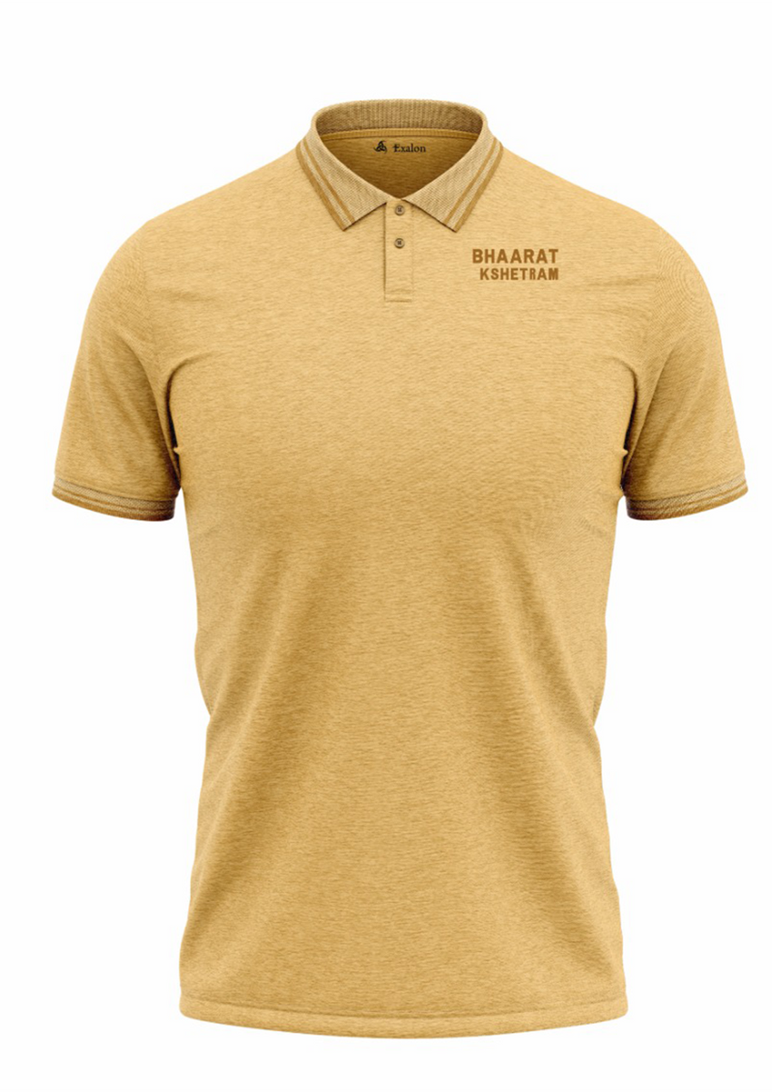 Bhaarath Khetraam Premium Polo T-Shirt | Soft Cotton Blend Fabric