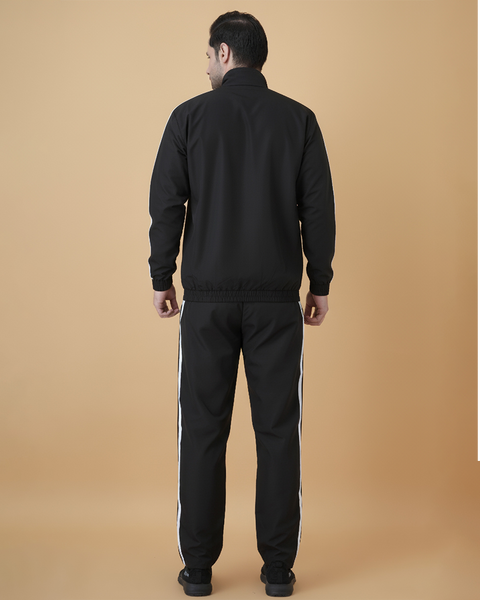 Exalon Velocity Pro Black Athleisure Tracksuit for Men |Sports Wear Set