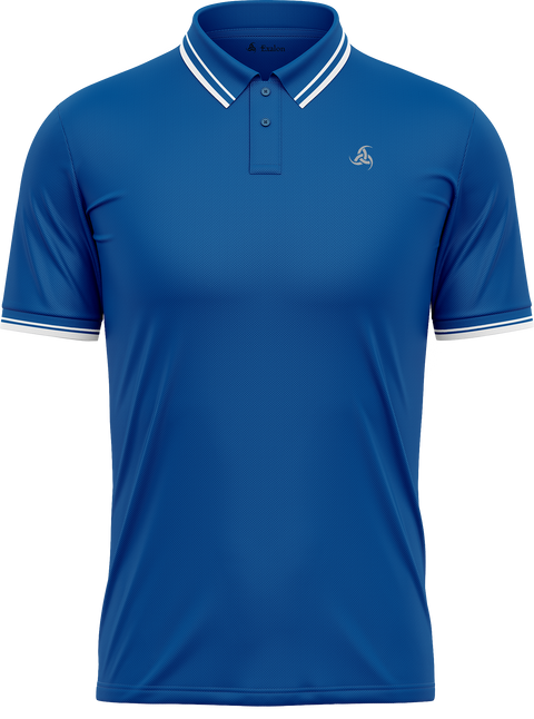 Royal Blue Polo T-Shirt – Sharp Smart Casual Look