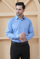 Men’s Premium Grey Formal Shirt | Filafil Fabric Office Wear Shirt