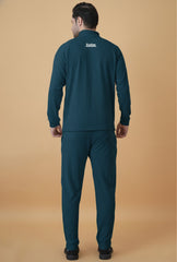 Exalon Men’s Airforce Blue Premium Markin Fabric Tracksuit