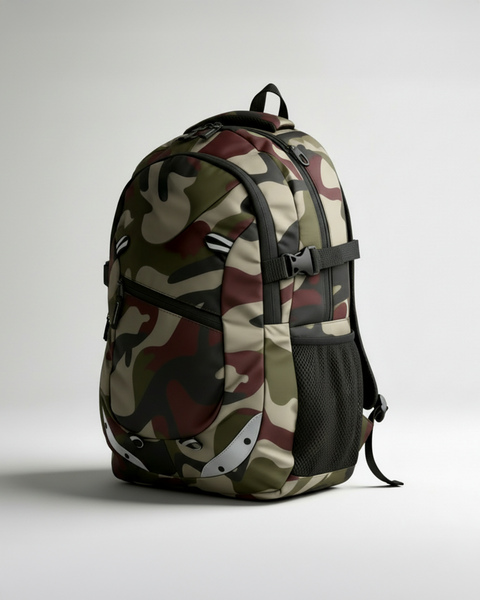Camo 30L Multipurpose School & College Backpack