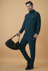 Exalon Men’s Airforce Blue Premium Markin Fabric Tracksuit