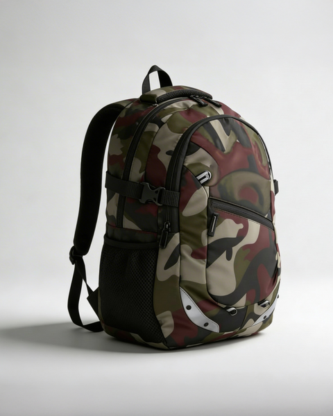Camo 30L Multipurpose School & College Backpack