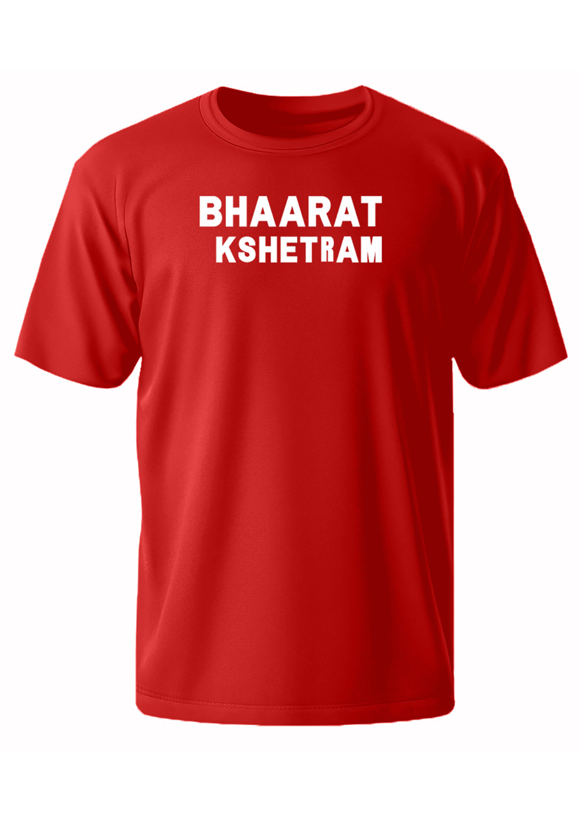 Bhaarat Kshetram Polyester T-Shirt for Men | Premium Sports Wear