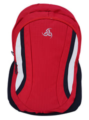 Exalon Urban RedTrail Backpack – 30L Lightweight Polyester Bag with Dual Compartments