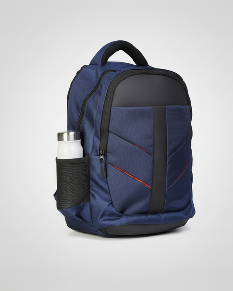 Navy Blue Travel Office Backpack for Office & Travel