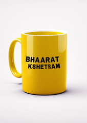 BHAARAT KSHETRAM Premium Ceramic Coffee Mug – Patriot Gift Edition