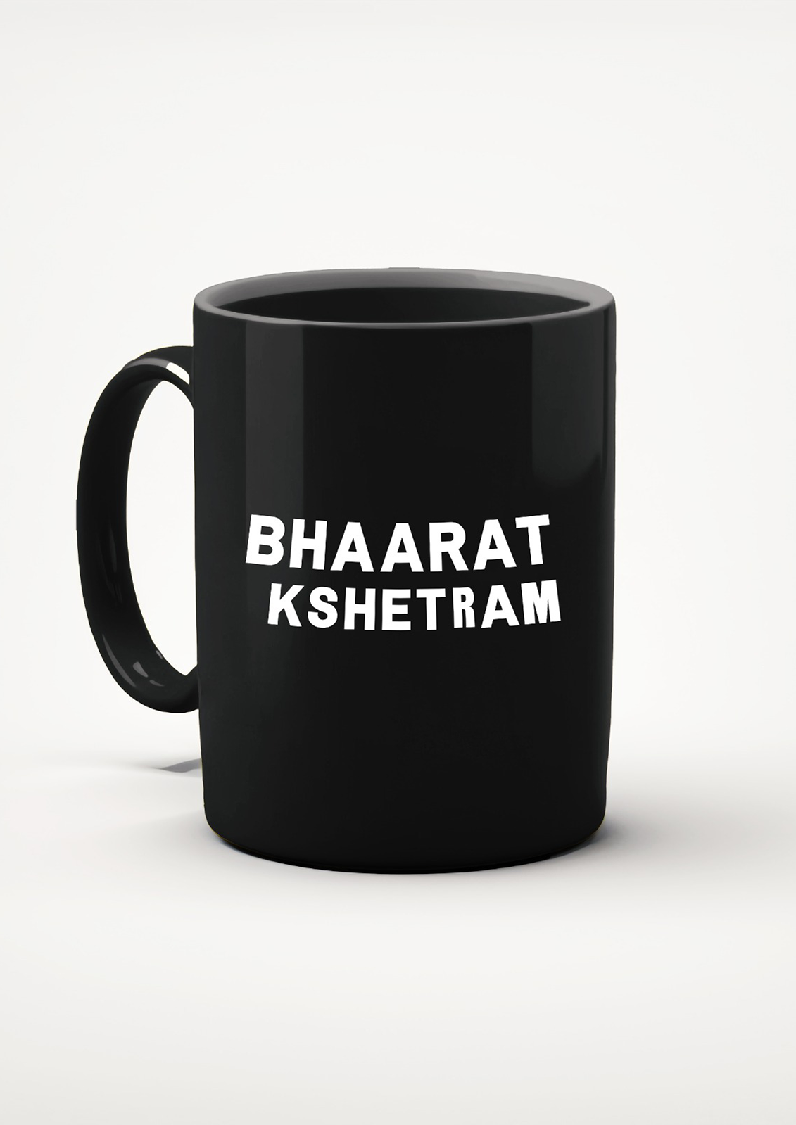 BHAARAT KSHETRAM Premium Ceramic Coffee Mug – Patriot Gift Edition