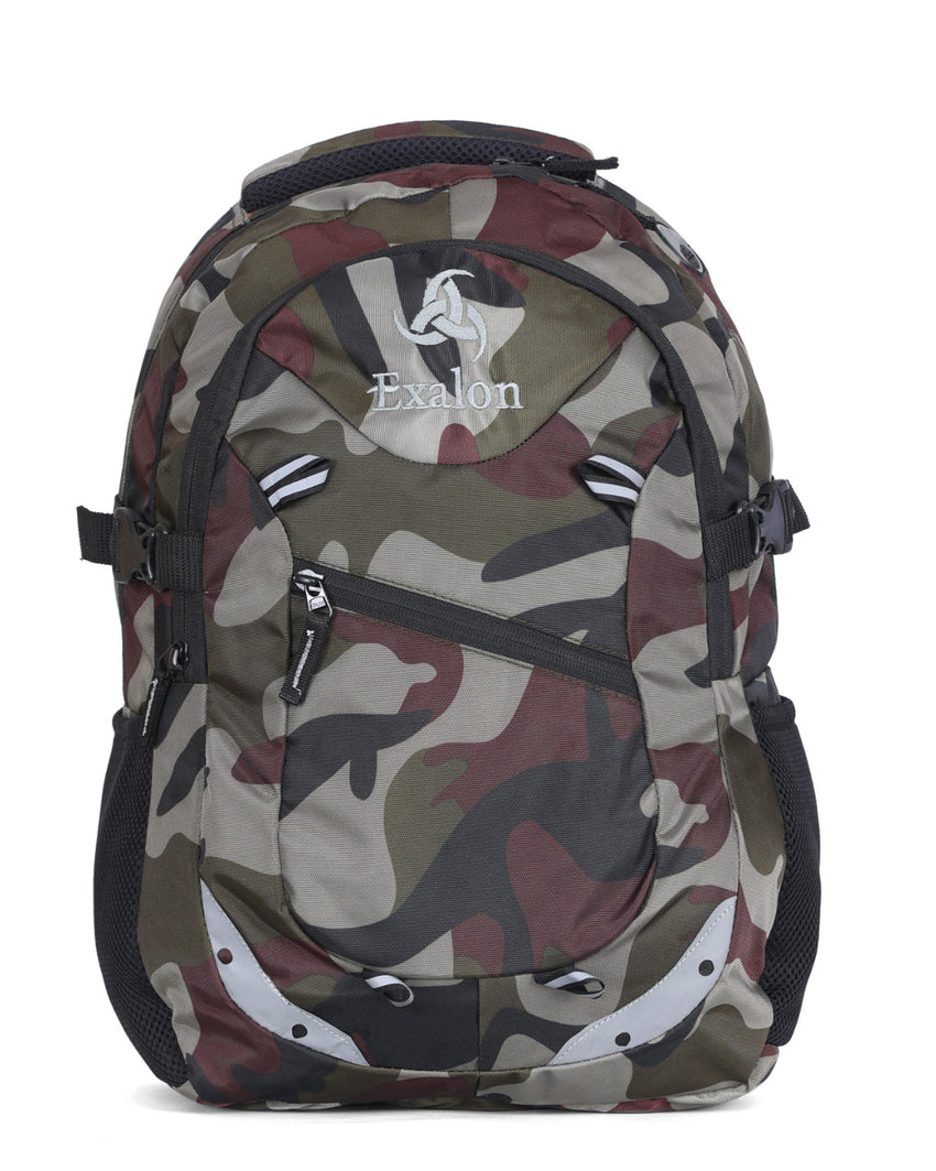 Camo 30L Multipurpose School & College Backpack