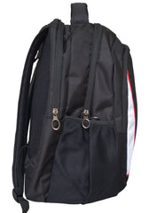 Exalon Urban Black-red Trail Backpack – 30L Lightweight Polyester Bag with Dual Compartments