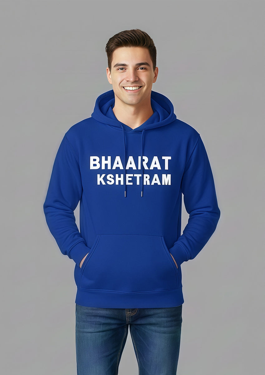 Bhaarat Kshetram Premium Hoodie for Men | Warm, Stylish & Durable