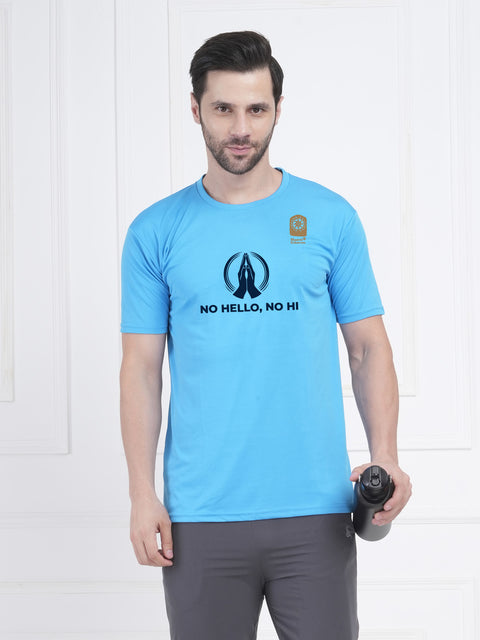 No Hello No Hi Graphic Spiritual Statement Printed T Shirt