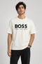 Exalon Boss Gaya Tel Lene Oversized Graphic T-Shirt for Men