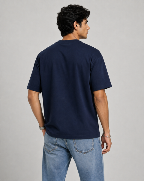 Exalon Boss Gaya Tel Lene Oversized T-Shirt for Men