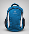 30L Premium Blue Laptop Backpack with 3 Compartments & Bottle Pockets