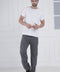 Men's Grey Convertible Zip Off Trekking Cargo Pants with Multi Utility Pockets