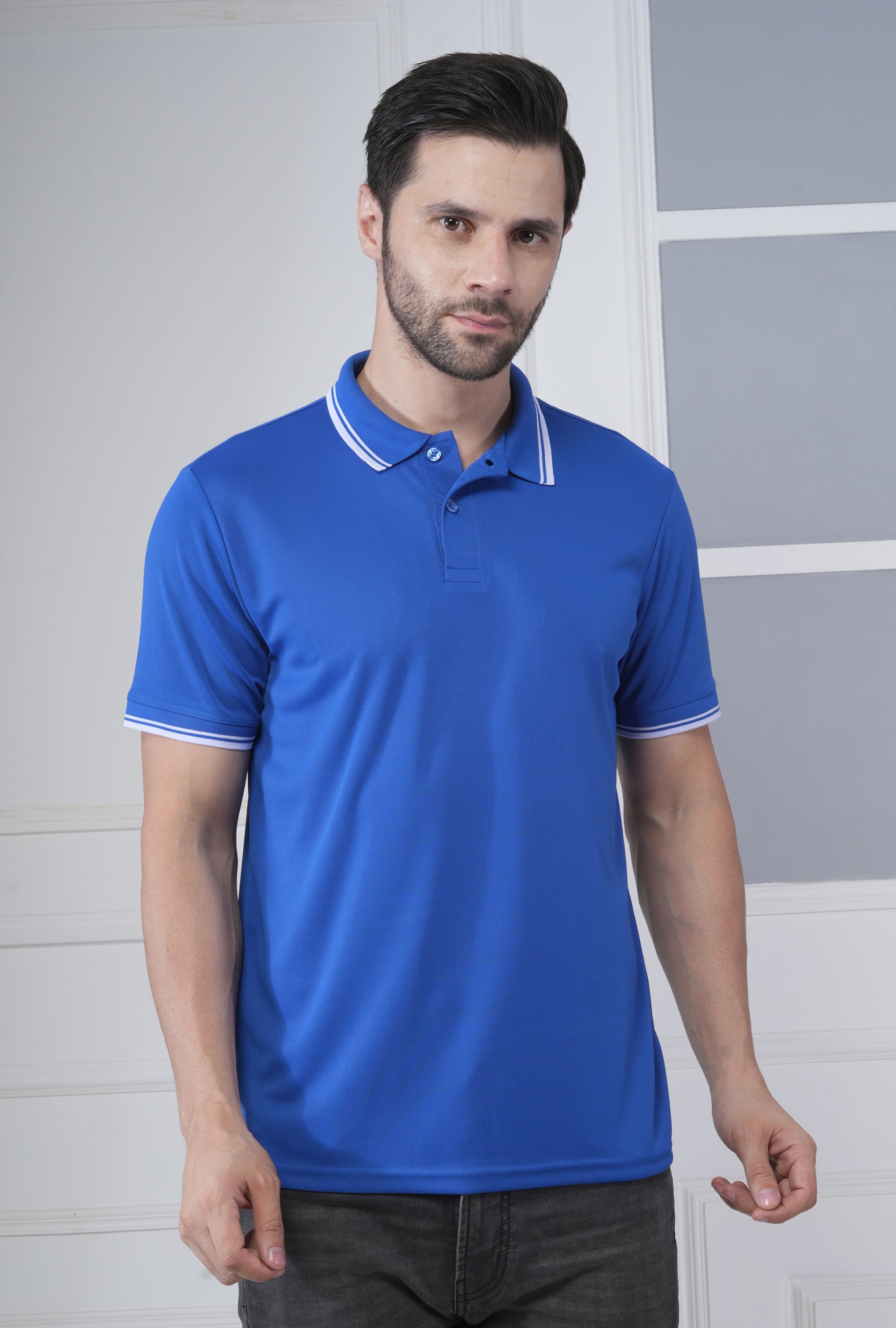 Polo T-shirt With Gym Bags Combo