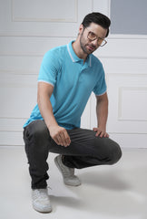 Polo T-shirt With Gym Bags Combo