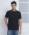 Exalon Classic Black Polo T-Shirt for Men