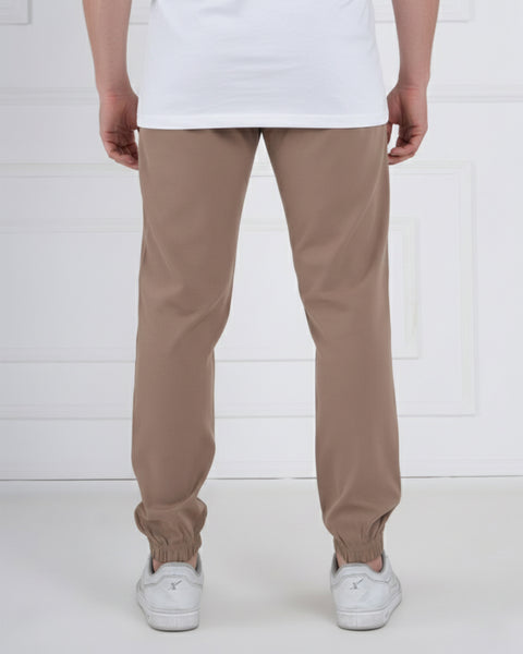 Camel Brown Jogger Pants for Men Stylish Gym Running Wear