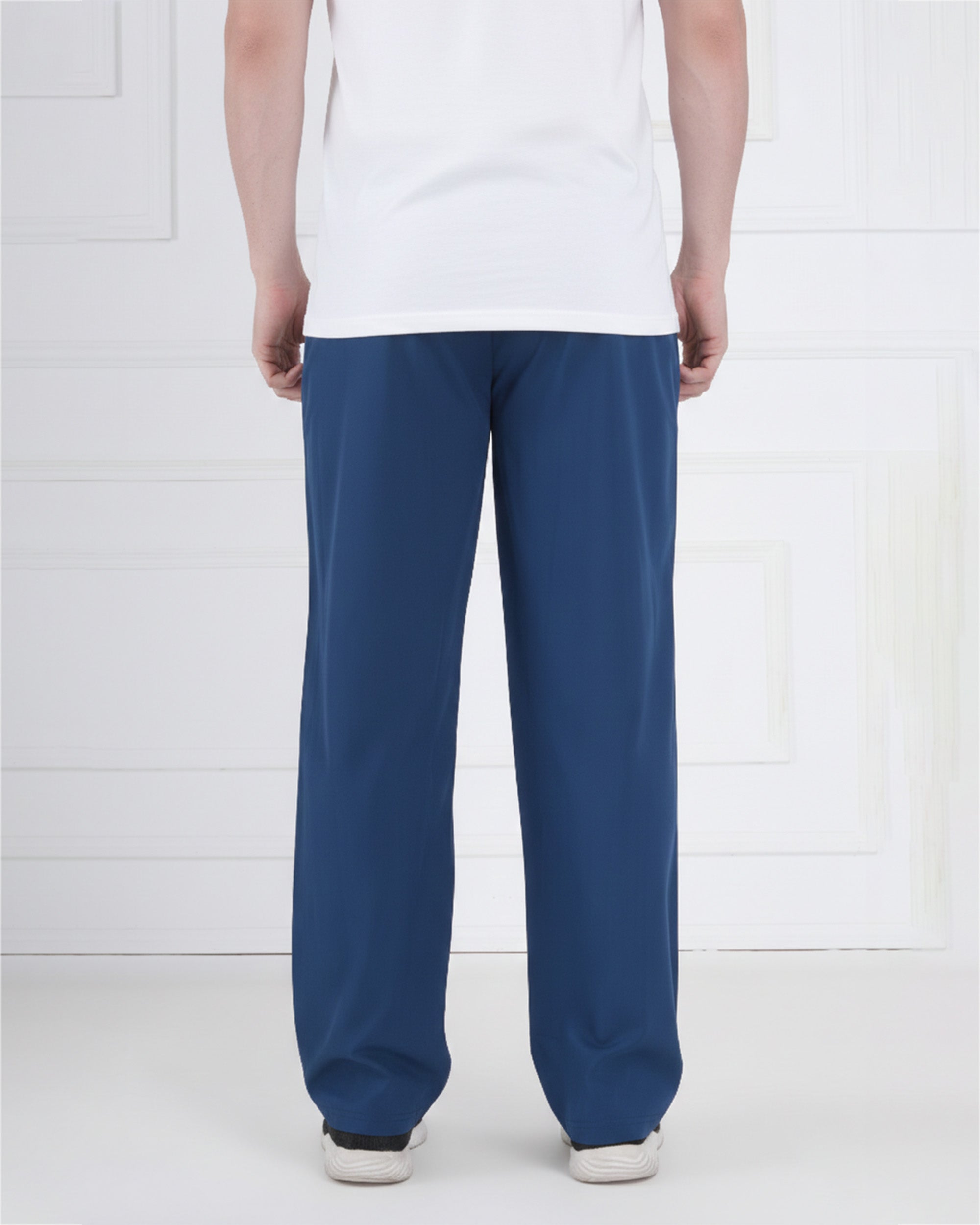 Royal Blue Performance Active Track Pants for Men