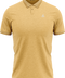 Mustard Polo T-Shirt with Fine Collar Detail