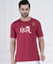 Hindu Maroon Performance T-Shirt for Men