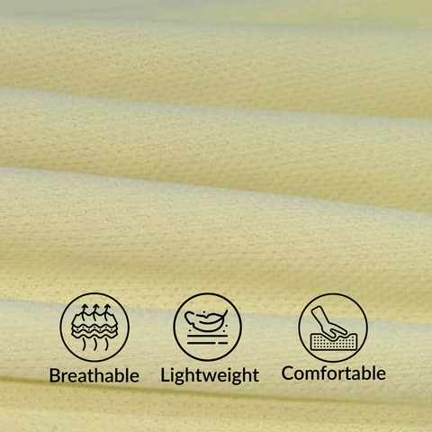 Men’s Lemon Yellow Polo T-Shirt with Subtle Tipping Detail