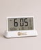 Axis Transparent LCD Digital Clock with Temperature and Calendar Display