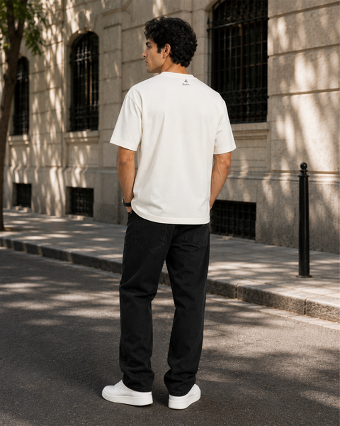 Exalon Chill Mode Relax Oversized T-Shirt for Men | Graphic Streetwear