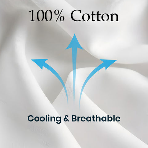 Premium White 100% Cotton Formal Shirt for Men