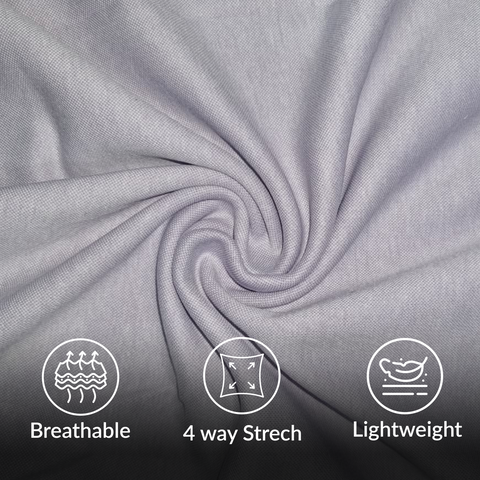 Lavender Polo Neck T-Shirt for Men