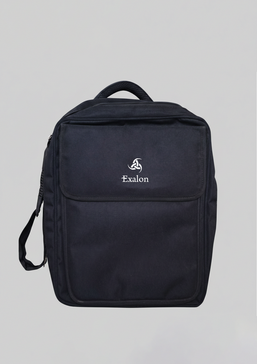 Exalon Executive Laptop Backpack with Front Flap for Office Use