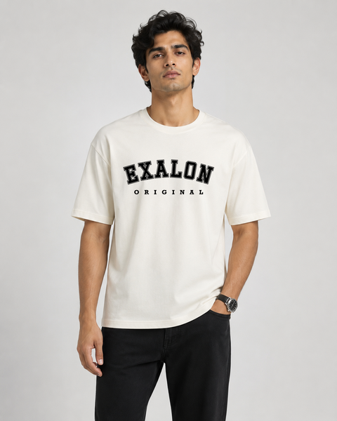 Exalon Original Oversized Graphic T-Shirt for Men