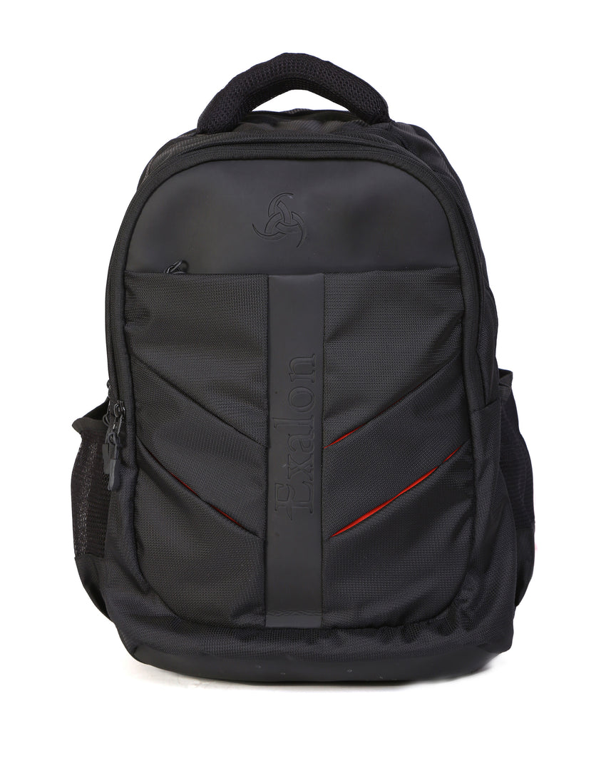 Exalon Black 30L 17 Inch Laptop Backpack for Office Use