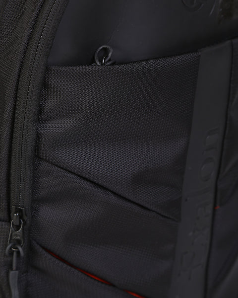 Black Laptop Backpack 30L Multi Use Travel School Office Bag