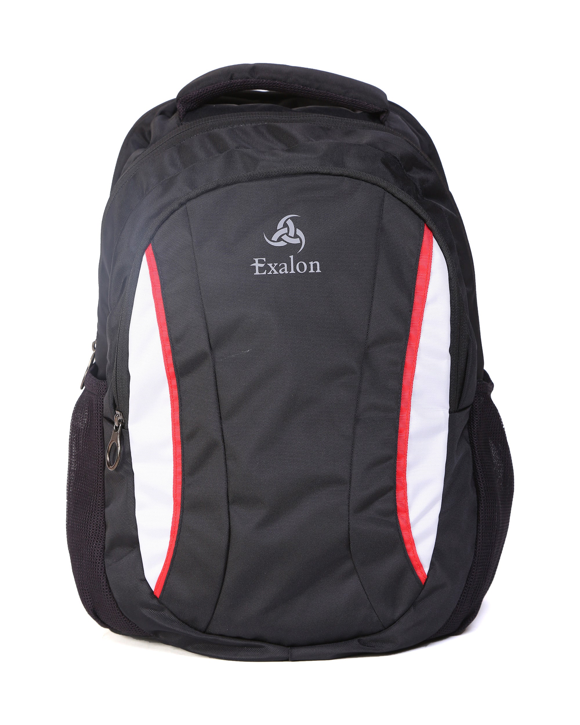 Black 30L Multi-Compartment School Backpack