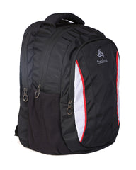 Black 30L Multi-Compartment School Backpack