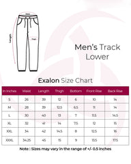 Beige NS Lycra Stretch Active Track Pants for Men