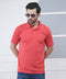 Coral Fitness Polo Tee for Men Breathable Workout Ready Style