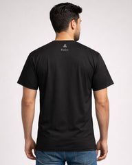 Premium Karm Hi Pooja Hai Black Graphic T-Shirt for Men