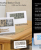 Sharp Weather Station Digital Clock with Temperature and Humidity Display