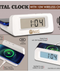 10W Wireless Charging Digital Alarm Clock with Backlit Display