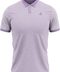 Lavender Polo Neck T-Shirt for Men